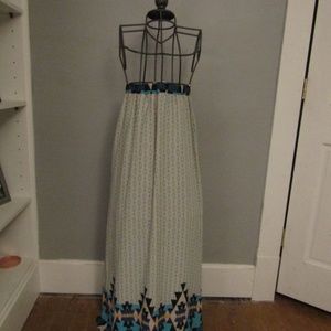 Patterned Maxi Skirt
